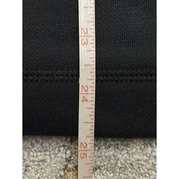 PUMA Women's Fleece Crewneck Sweatshirt Badge Size Large Black - Picture 3 of 5